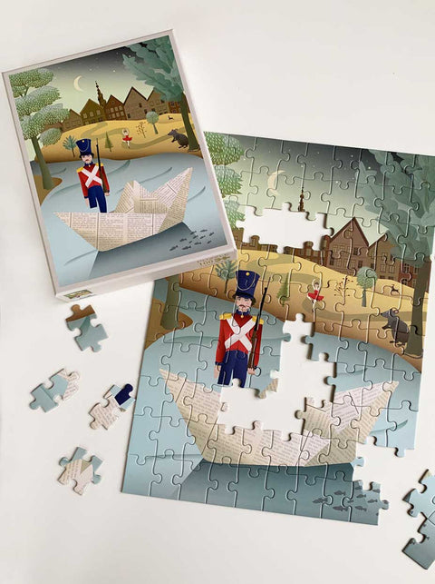 The steadfast tin soldier puslespill med 100 brikker