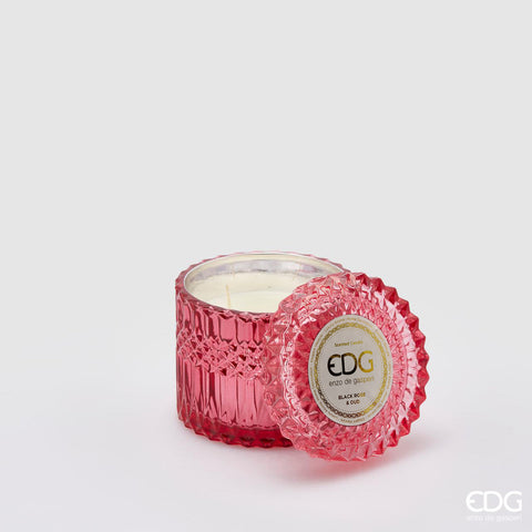 EDG Duftlys liten - 160g - Black Rose & Oud