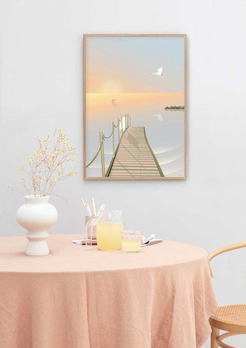 Bathing Bridge poster