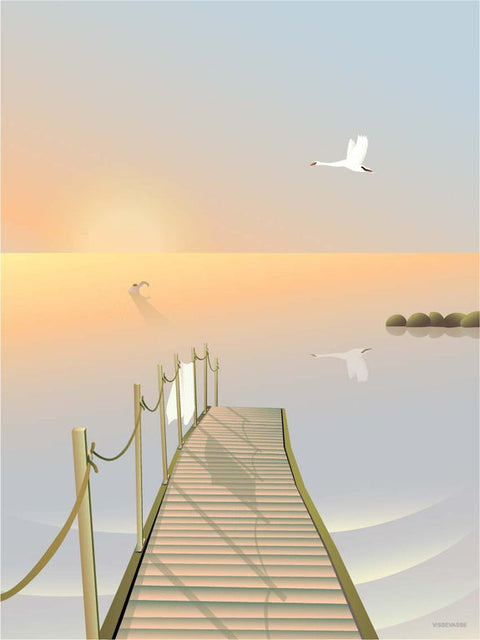 Bathing Bridge poster