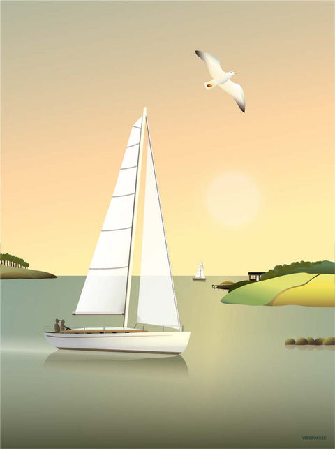 Sailboat poster