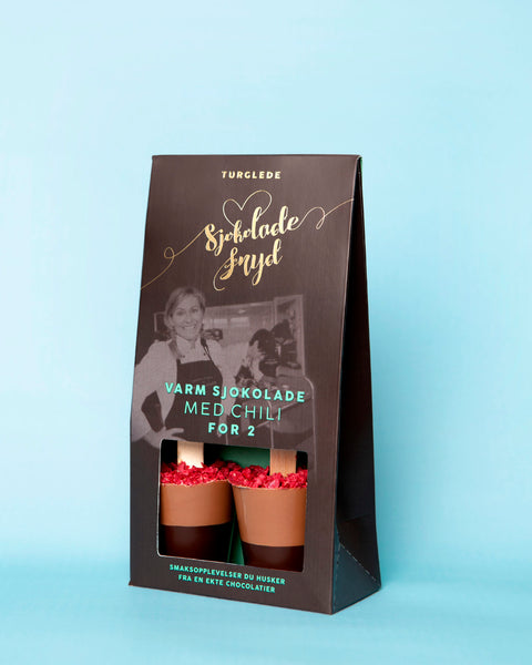VARM SJOKOLADE med chili