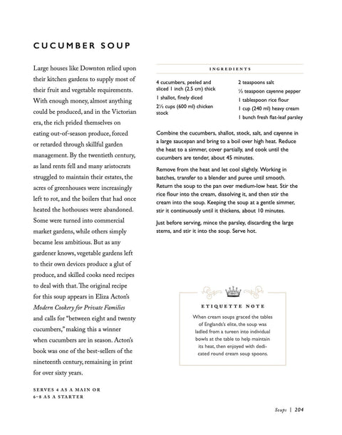 Downton Abbey Cookbook