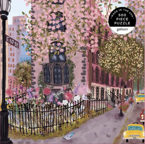 Blooming Streets 500 Piece Puzzle
