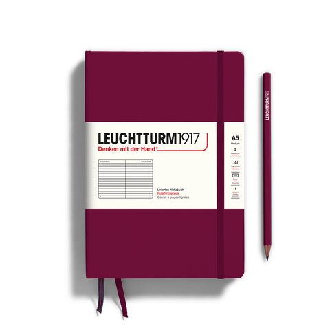 Notatbok A5, Hardcover, Linjer