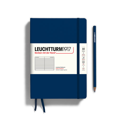 Notatbok A5, Hardcover, Linjer