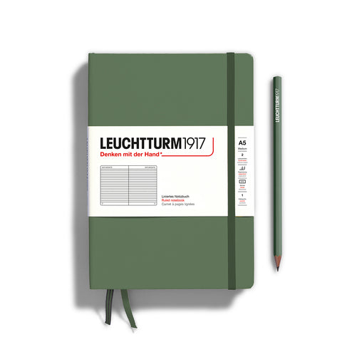Notatbok A5, Hardcover, Linjer