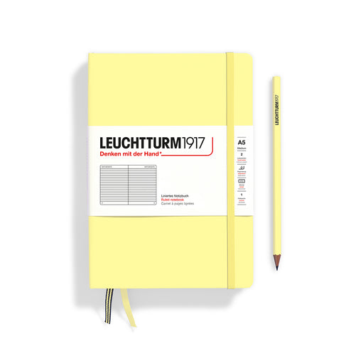 Notatbok A5, Hardcover, Linjer