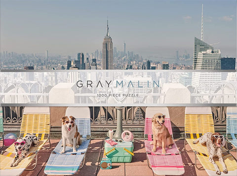 Gray Malin The Dogs of New York City 1000 Piece Puzzle