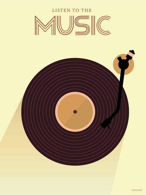 Listen to the Music poster