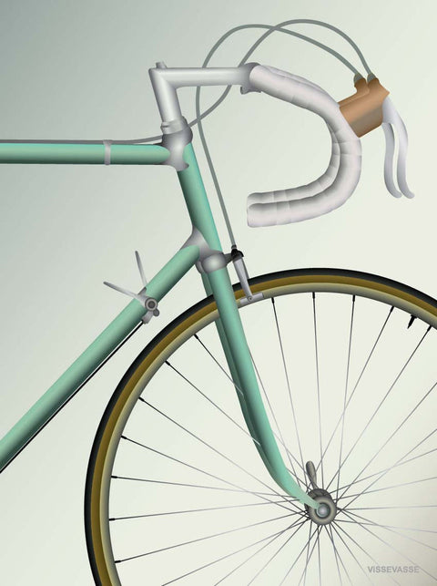 Racing bicycle -  poster