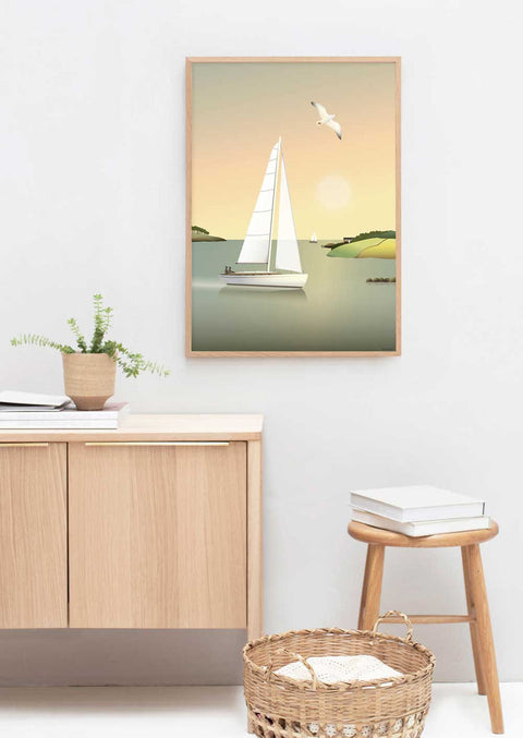 Sailboat poster