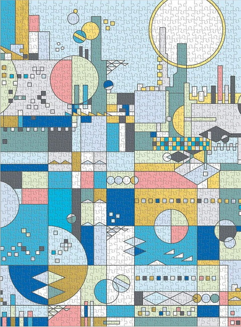 Frank Lloyd Wright City By The Sea 1000 Piece Puzzle
