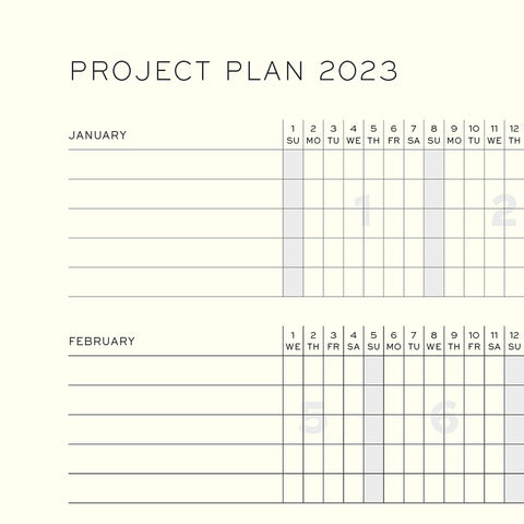 Monthly Planner 2023 B5