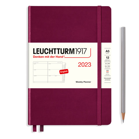 Weekly Planner 2023 A5 - Hardcover