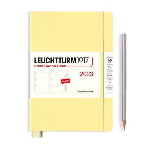 Weekly Planner 2023 A5 - Hardcover